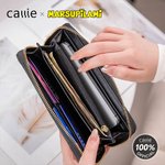 Personalized Cartoon Long-Tailed Leopard Marsupilami Hand Wallet Purse with Name and Zipper Birthday Christmas Gift for Her | Callie × Marsupilami®