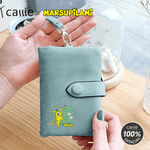 Henkilökohtainen pitkä pyrstö Leopardi Matthew Tri-Fold PU Nahka Lompakko nimi Syntymäpäivä Joululahja naisille Tytöille | Callie × Marsupilami®