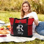 Henkilökohtainen äiti Pearl Effect syntymän kukka Initial vedenpitävä Mesh Kangaskassi nimi syntymäpäivä joulu vuosipäivä lahja perheelle ystävät