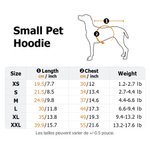 Personalized Classic Plaid Soft Warm Puppy Dog Hoodie with Name Birthday Gift for Pet Lover