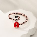 Personalized Long Tailed Marsupilami Shape Ring with Name Friendship Birthday Christmas Gift for Women Girls | Callie × Marsupilami®