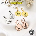 Orecchini personalizzati con nome e cognome, regalo di Natale per lei, Callie × Marsupilami®.