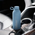 Personalized Balloon Sun Cherry Stainless Steel Insulated Water Bottle with Engraved Name Back to School Birthday Anniversary Gift for Friends Family