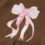 Personalisierte Bow Soft Long Sleeve Baby Mädchen Onesie Sweatshirt mit Namen Baby Dusche Geburtstag Geschenk für Neugeborene neue Eltern