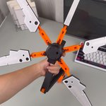 Personalised 3D Printed Sci-Fi Terrain Scanner Style Adjustable LED Desk Lamp with Text and USB Powered Gaming Room Decor Birthday Gift for Gamers