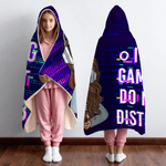 Personalised Gamepad Cartoon Character Soft Hooded Blanket with Name Home Decor Daily Use Birthday Gift for Teenagers Friends