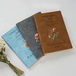 Personalised Letters To My Child In Heaven Birth Flower A5 Journal Notebook with Name Miscarriage Remembrance Baby Memorial Gift for Parents