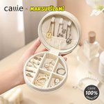 Personalized Cute Long-Tailed Marsupilami PU Leather Jewelry Box with Name Birthday Anniversary Gift for Girls | Callie × Marsupilami®