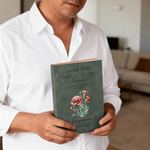 Personalised Letters To My Child In Heaven Birth Flower A5 Journal Notebook with Name Miscarriage Remembrance Baby Memorial Gift for Parents