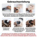 Personalisierte 1 Liter Plüsch-Wärmflasche im niedlichen Tier-Design mit Namen Wohnen Reisen Geburtstag Winter Weihnachten Geschenk für Kinder Freunde