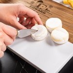 Personalized Engraved Initial Name Marble 11 Pcs Cutting Board Coaster Set with Ceramic Bowl Christmas Gift for Family Friend