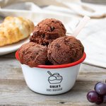 Ciotola per gelato smaltata personalizzata con nome regalo perfetto per feste di compleanno e occasioni speciali per bambini