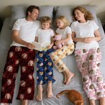 Patas personalizadas Árbol de Navidad Cuadro Cara Foto Pijama Largo Pantalones Cumpleaños Regalo para Niños Mujeres Hombres Amantes de las Mascotas