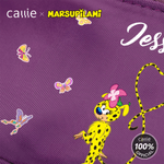 Personalized Long Tailed Leopard Marsupilami Crossbody Bag with Name Birthday Mother's Day Gift for Women Girls | Callie × Marsupilami®