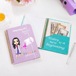 Personalised Cartoon Medical Character 2026 Planner Spiral A5 Notebook with Weekly Monthly Planner Pages Birthday Gift for Pharmacists Women