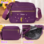 Personalized Long Tailed Leopard Marsupilami Crossbody Bag with Name Birthday Mother's Day Gift for Women Girls | Callie × Marsupilami®