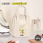 Personalised Long-Tailed Leopard Marsupilami PU Leather Handheld Cosmetic Travel Bag Birthday Gift for Sisters Friends | Callie × Marsupilami®