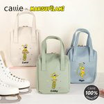 Personalised Long-Tailed Leopard Marsupilami PU Leather Handheld Cosmetic Travel Bag Birthday Gift for Sisters Friends | Callie × Marsupilami®