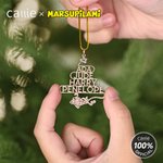 Adorno de Navidad Personalizado de Leopardo de Cola Larga Mateo con Nombre Regalo de Navidad para Familia Amigos | Callie × Marsupilami