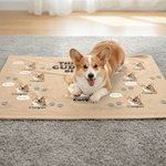 Personalised Paw Print This Is My Cuddling Blanket Face Photo Soft Pet Blanket with Name Home Decor Birthday Gift for Dog Cat Owners