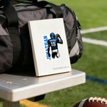 Personalized Football Cartoon Character Waterproof Stickers Labels with Name and Number Competition Day Team Gift for Football Player Team Member