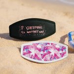 Sangle de masque de plongée multicolore avec texte brodé Accessoires de plongée Cadeau d'anniversaire pour passionné de plongée