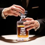 Personalised Engraved Lorry Name Whiskey Decanter Glasses with Wooden Storage Box Bar Accessory Birthday Gift for Men Whiskey Lovers