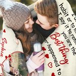 Henkilökohtainen I Love You Heart Photo Soft Throw Blanket nimillä Home Decor Ystävänpäivä lahja pariskunnalle