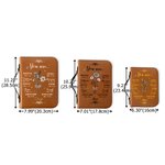 Personalised You Are Beautiful Pink Bow Birth Flower Bouquet Bible Verses PU Leather Bible Cover with Name Birthday Baptism Gift for Christians