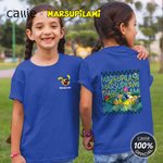 Personalised Long-Tailed Leopard Marsupilami Multicolour Kid T-shirt Sweatshirt Hoodie with Name Birthday Gift for Kids | Callie × Marsupilami®