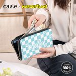 Personalized Cartoon Marsupilami Checkerboard Pattern Hand Wallet Purse with Name and Zipper Birthday Christmas Gift for Her | Callie × Marsupilami®