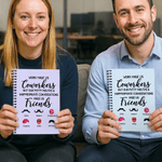 Taccuino a spirale A5 personalizzato con nome, agenda giornaliera, diario, regalo di compleanno per amico e collega.