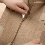 Personalised Cartoon Cheerleading Character Jute Tote Bag with Team Name Senior Night Game Day Team Gift for Cheerleaders Coaches