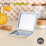 Personalized Cute Tail-Bouncing Marsupilami PU Leather Makeup Mirror with Name Birthday Wedding Gift for Women | Callie × Marsupilami®