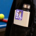 Personalised Baseball Softball Cartoon Character Magnetic Bookmark Clip with Name and Number Birthday Gift for Baseball Softball Lovers Bookworms