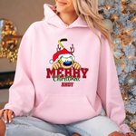 Personalized Cartoon Cute Marsupilami Soft T-shirt Sweatshirt Hoodie with Name Daily Wear Christmas Gift for Family | Callie × Marsupilami®