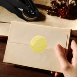 Personalized Vintage Traditional Magic Funny Pattern Stainless Steel Black Embossing Machine with Text Birthday Gift for Friends Writers