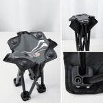 Personalized Cartoon Character Initial Fishing Stool with Name Outdoor Activities Camping Gift for Fishing Enthusiasts