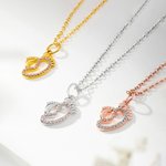 Collier personnalisé d'empreintes de pieds de bébé et de maman avec pierre de naissance Cadeau de douche de bébé pour nouvelle maman