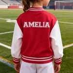 Veste académique personnalisée en coton 100% multicolore avec nom Cadeau d'anniversaire pour les garçons et les filles