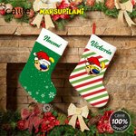 Personalized Long-Tailed Marsupilami Christmas Stocking with Name Home Decor Christmas Gift for Kids Friends Family | Callie × Marsupilami®
