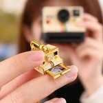 Personalisierte Vintage Polaroid Kamera Foto zarte Halskette Geburtstag Jahrestag Geschenk für Paare Familie