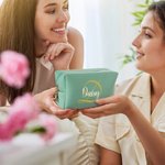 Personalized Initial PU Leather Cosmetic Bag with Name Daily Travel Birthday Anniversary Gift for Women