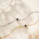 Gepersonaliseerde initiaal Micro-gekerfde Projectie Foto Armband met 100 talen Ik hou van je sieraad Verjaardagscadeau voor vrouwen