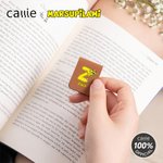 Personalized Long-Tailed Leopard Marsupilami Initial Magnetic Bookmark Clip with Name Christmas Birthday Gift for Kids | Callie × Marsupilami®