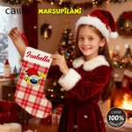Personalized Long-Tailed Marsupilami Christmas Stocking with Name Home Decor Christmas Gift for Kids Friends Family | Callie × Marsupilami®