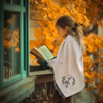 Personalizada Monograma Inicial Multicolor Super suave bufanda caliente con bordado cumpleaños regalo de invierno para la familia y amigo