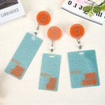 Personlig Showgirl Badge Reel i akryl med namn för dagligt bruk Sjuksköterskedagspresent för sjuksköterskor Läkare