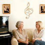 Personalised Music Note Metal Wall Art with Text Home Decor Birthday Game Day Gift for Musician Music Teacher