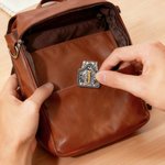 Personalized Retro Western Cowboy Cow Tag Keychain with Initial Daily Use Birthday Anniversary Gift for Cowboy Lovers